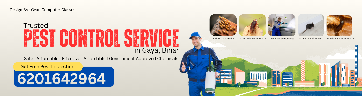 Best Pest Control Service Near Gaya Ji - Srishti Pest Control Service in Gaya Ji Bihar